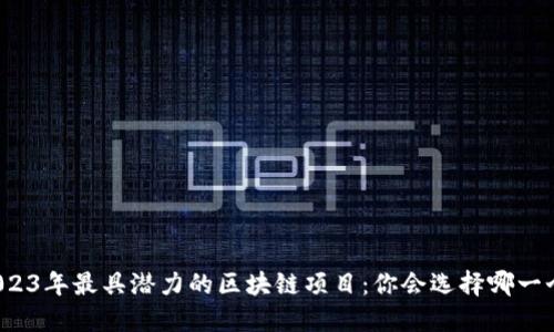 2023年最具潜力的区块链项目：你会选择哪一个？